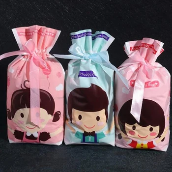 

Cartoon Gifts Bags Wedding Cookie Packaging Plastic Bags For Biscuits Birthday Party Snack Candy Cake Package Gift