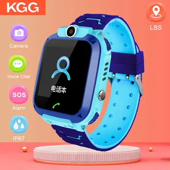 

Kids Smart Watch Waterproof Anti Lost Child Tracker SOS Smart Monitoring Positioning watch Phone Kids LBS Clock Baby Watch