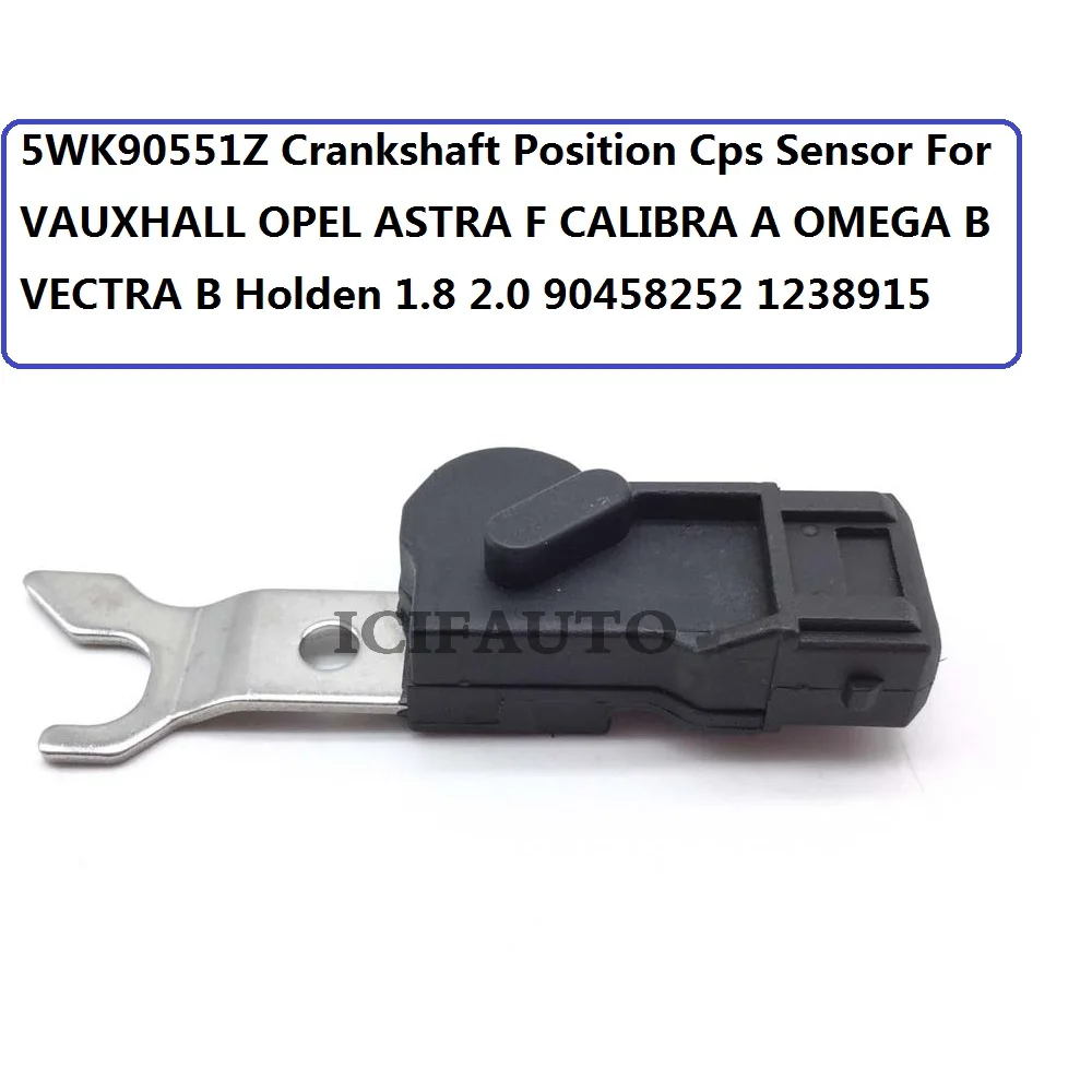 B VECTRA CRANKSHAFT PULSE SENSOR Details about  / VAUXHALL OPEL T92 ASTRA CAVALIER COMBO CORSA A