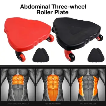 

Abdominal Roller Wheel Plate Muscle Training Equipment Abdominal Fitness Trainer Core Strength Exercise