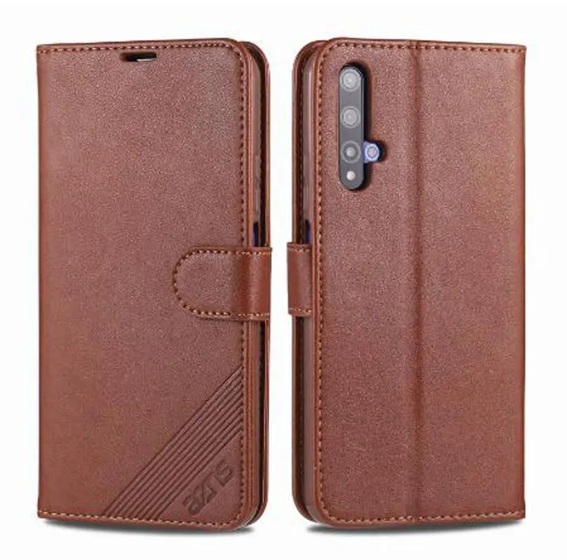 Wallet Case For Huawei Honor 20 Pro Cover nova 5T Luxury PU Leather Flip Full Protector Shockproof Vintage Phone Housing | Мобильные