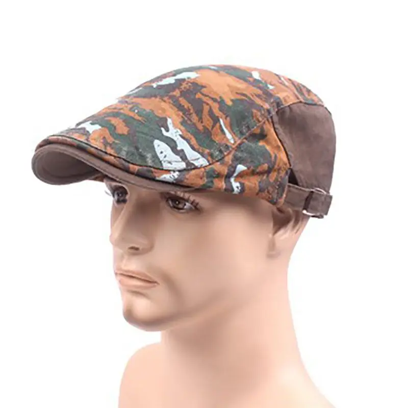 camo cycling cap