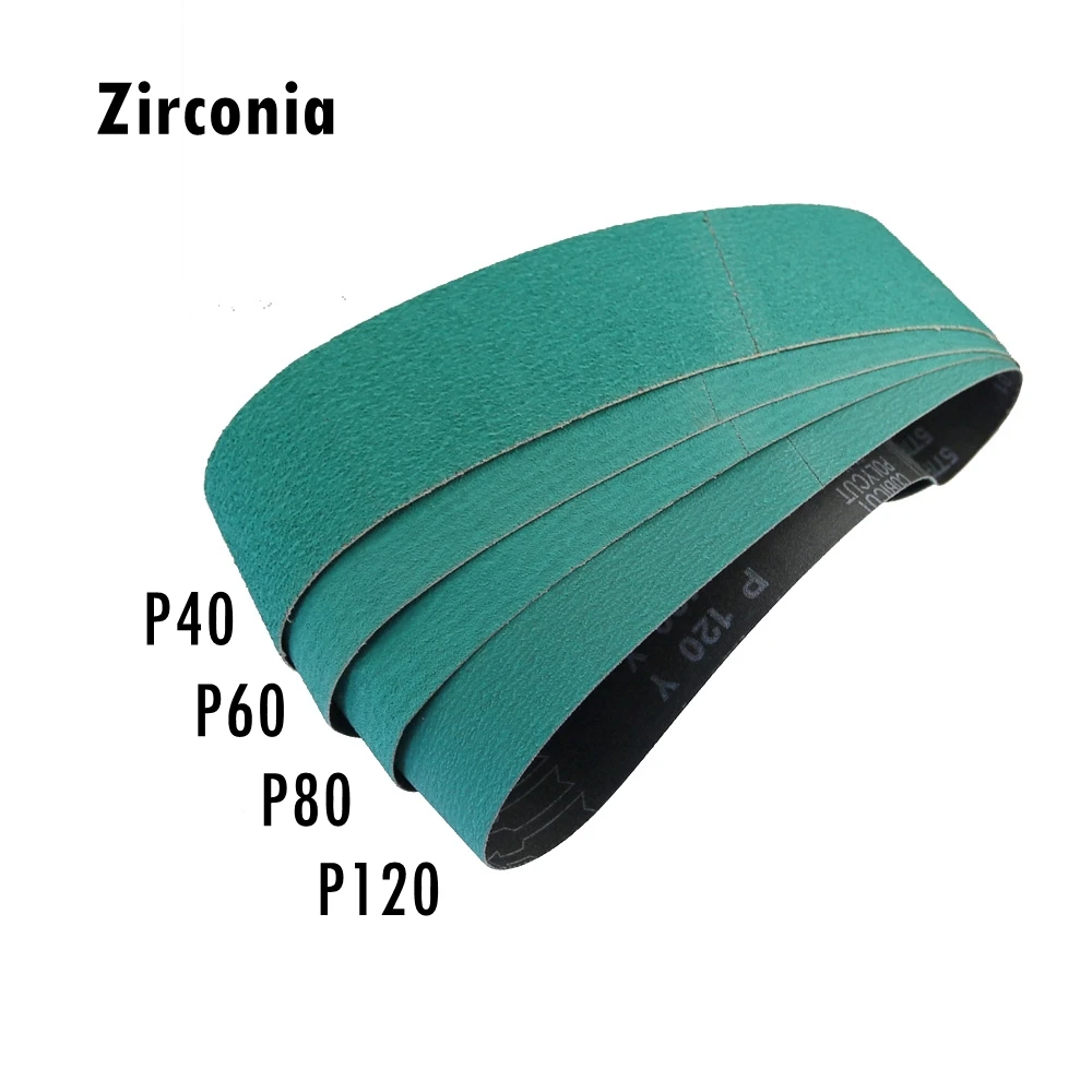 4 piece Sanding Belt Fused Zirconia Alumina Sanding Screen For Hard Metal Grit 40 60 80 120