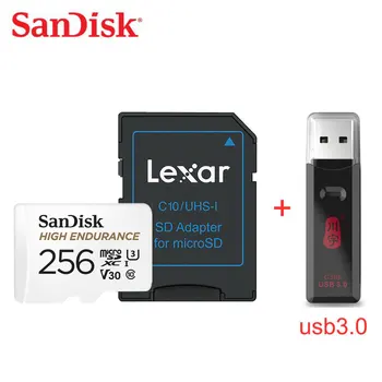 

Original SANDISK HIGH ENDURANCE High Speed Driving recorder micro SD CARDS memory card video monitoring 32GB 64GB 128GB 256GB