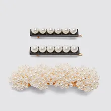 Dvacaman ZA модная жемчужная заколка для женщин девушка цветок Металлические Булавки корейский заявление Заколки Подарок Бохо ручной работы ювелирные изделия