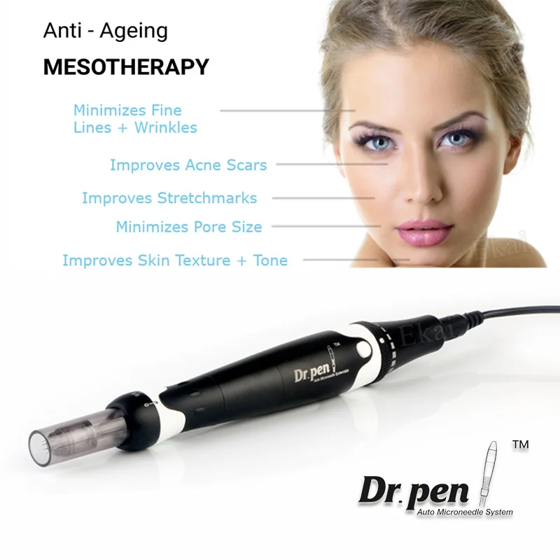

2019 Konmison Electric Dr.Pen A6 Permanente Tattoo Needles Pen Electric Rolling Needling Tool