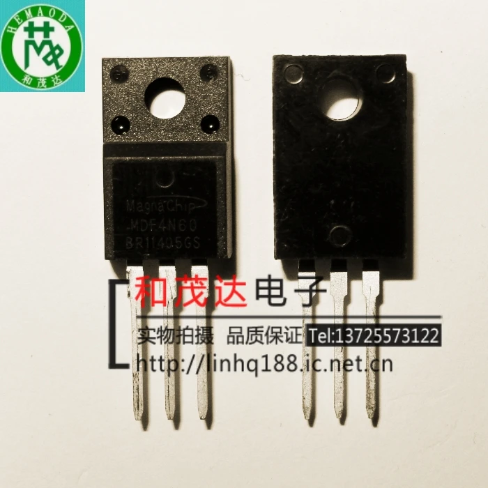 5 шт./4N60 MDF4N60 4A600V TO-220F TO220F