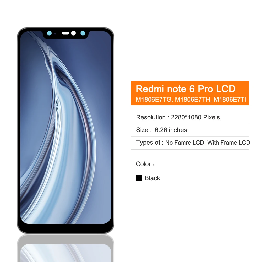 Original Xiaomi Redmi Note 6 Pro Lcd 