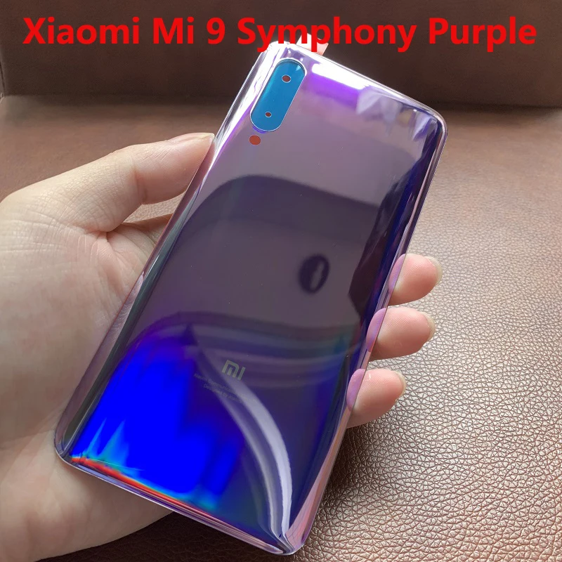 Для Xiaomi mi 9 стеклянный задний корпус для Xiao mi 9SE батарея задняя крышка CC9 Задняя стеклянная Замена чехол запчасти