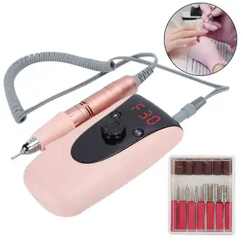 

Uv Led Lamp Electric Nail Drill File Portable Professional Nail Art Drill Manicure Pedicure Machine Nail Lamps