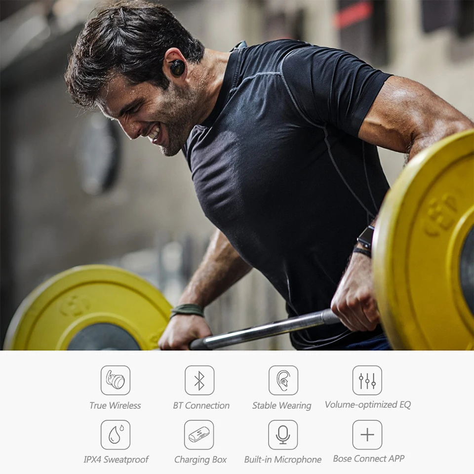 Original Bose SoundSport Free Wireless Headphones True Wireless Bluetooth Sports Headphones Running Headphones Waterproof