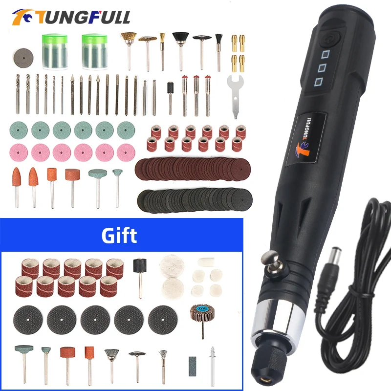 Electric Driver Mini Drill Engraving Pen Rotary Tools DIY Set For Polishing Drilling Cutting | Инструменты