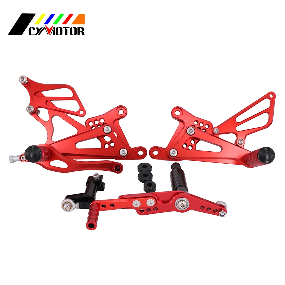 Мотоцикл с ЧПУ Регулируемые подножки для YAMAHA YZF R1 YZF-R1 YZFR1 2007 2008 07 08
