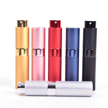 

1PC Aluminum Perfume Bottle Cosmetic Spray Bottle Portable Empty Bottle 10ml