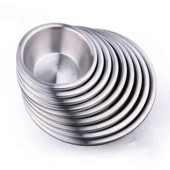 

New Cuisine Bowl Deep 304 Stainless Steel Sanding Mixing Bowls with Scale Egg Beating Pan Salad Bowl Kitchen Tools for Baking Mi