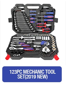 WORKPRO 48PC Tool Set Socket Set 1/4 Socket Wrench Home Repair Tool Kits for Car Bicycle Repair