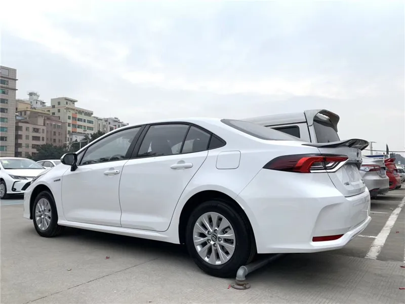 CEYUSOT, аксессуары из настоящего углеродного волокна, автомобильный спойлер corolla, новинка, Toyota corolla, задний спойлер, крыло, хвост, R Стиль