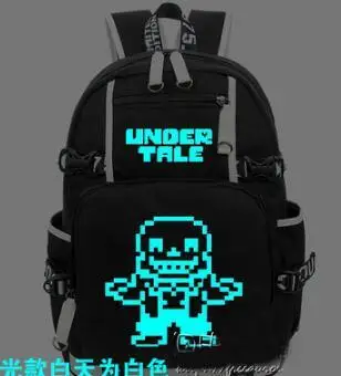 Аниме Undertable San Рюкзак Сумки для книг USB порт сумки для ноутбука школы путешествия девочек рюкзак для мальчиков подарок