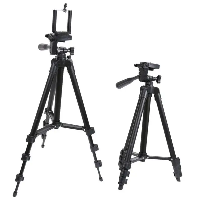 Профессиональный штатив для камеры, держатель для DSLR камеры, умный телефон, зажим для фотографии, штатив для iPhone X 7, samsung, Xiaomi