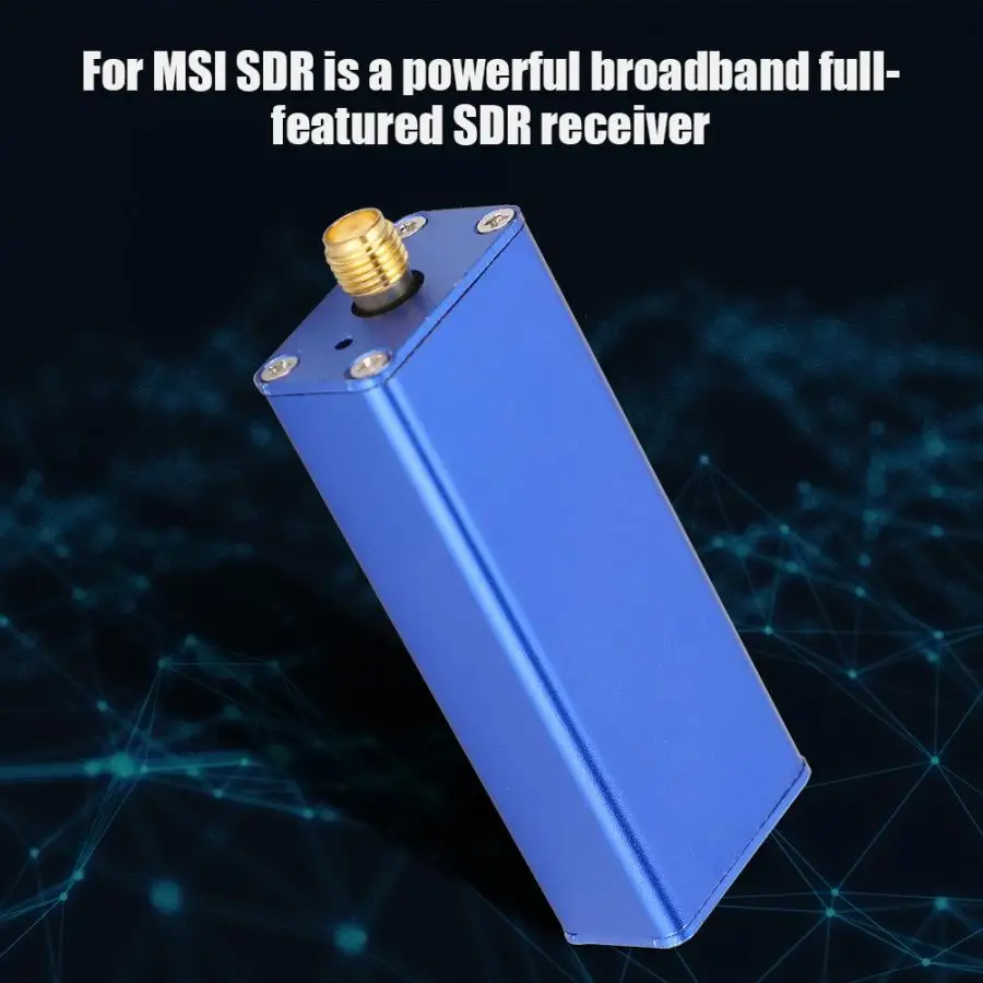 10 кГц до 2 ГГц широкополосный радиоприемник для MSI SDR приемник SDR хост совместим с sdrsp1