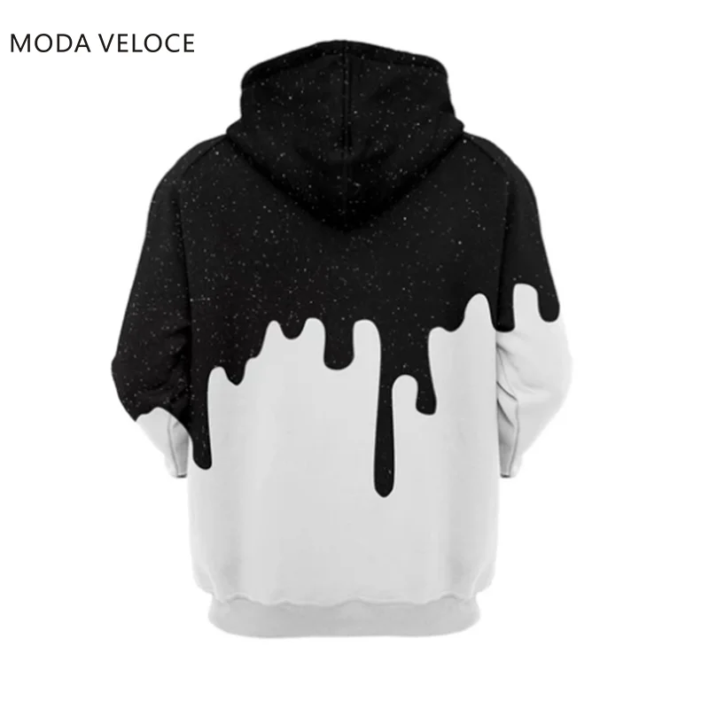 MODAVELOCE colors Of Universe, худи из полиэстера с шерстью, толстовки для мужчин, аниме, мужские толстовки с принтом
