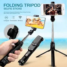 XT10 монопод селфи-палка мини Bluetooth селфи-палка складной держатель для смартфона для Apple для samsung для huawei