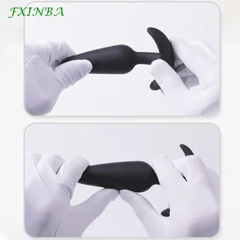 FXINBA Silicone Butt Plug Dildo Anal Beads Anal Plugs G-spot Prostate Massager Sex Anal Toys for Women Men Gay Adult Products 3