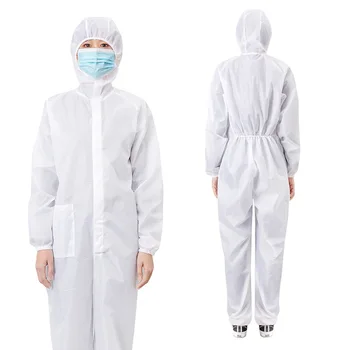 

Protective Clothing Anti-Static Safety Coverall Washable Reusable Waterproof Protective Coverall Anti-dust for Unisex protection