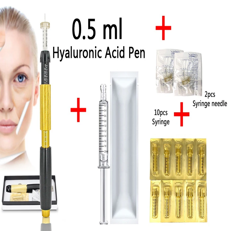

adjustable Hyaluronique pen with 3-speed pressure Needle free meso Atomizer gun Hyaluronic pen with lip filler face lifting