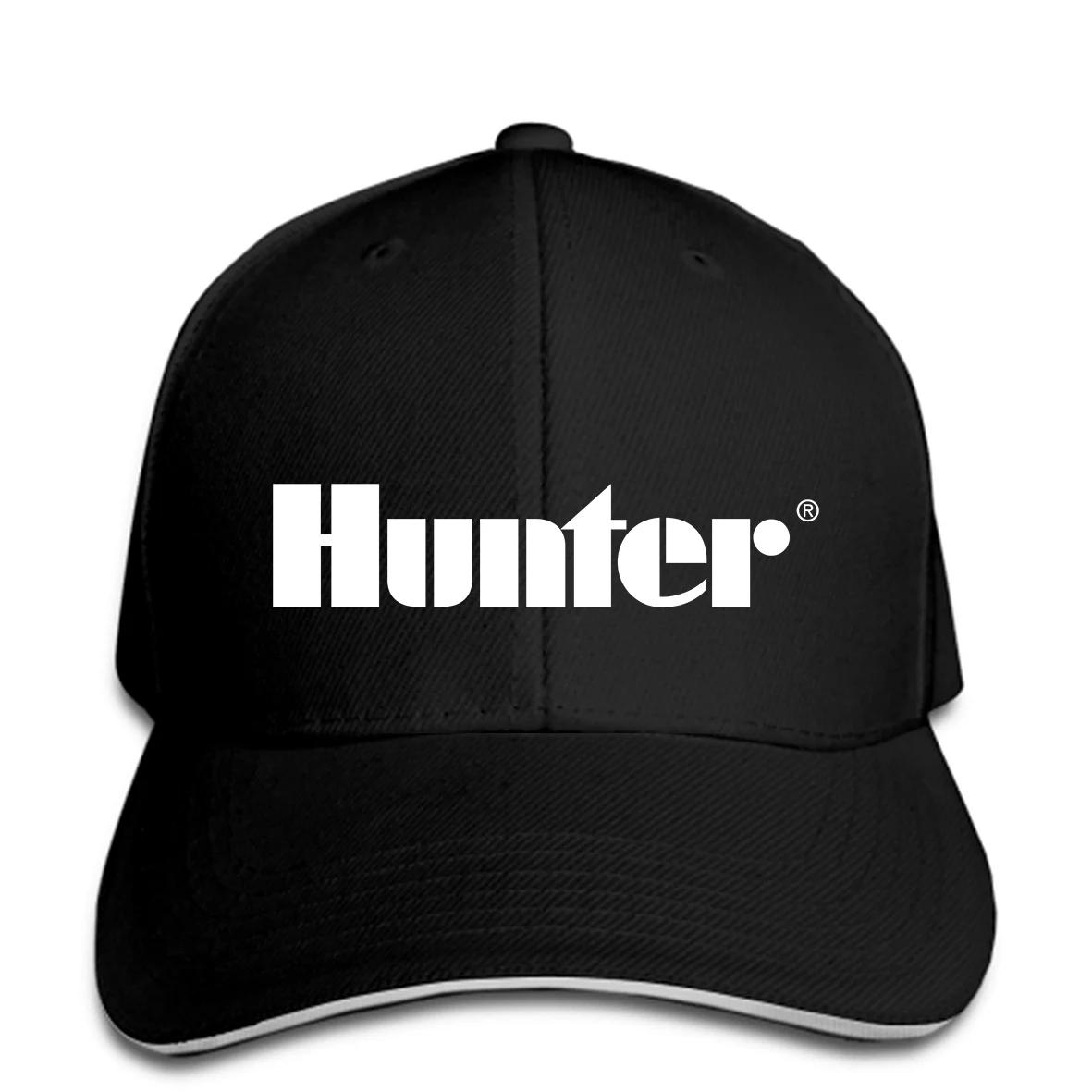 Мужская бейсболка Hunter Industries белая бейсболка кепка с логотипом Женская кепка