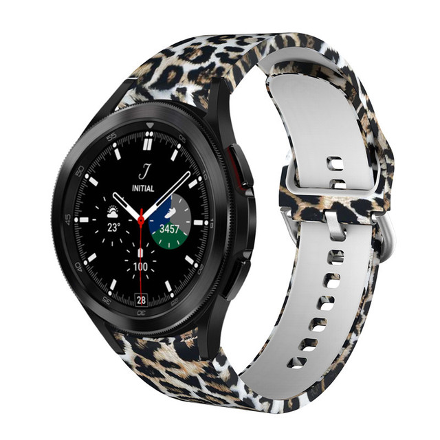 Strap For Samsung Galaxy Watch 4 classic Band 46mm 42mm Printed pattern Bracelet For Galaxy 4 44mm 40mm Watch Correa