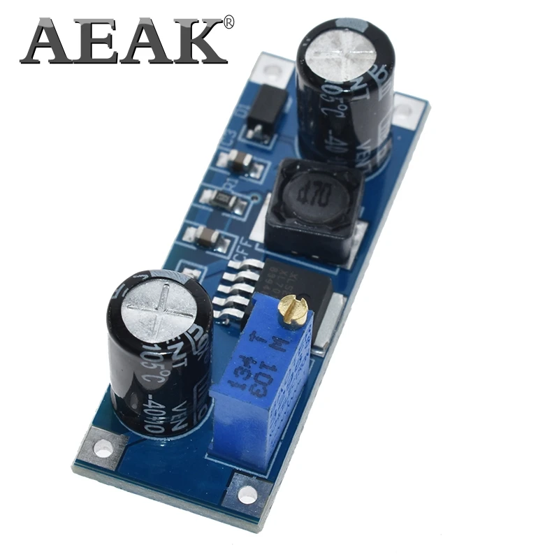 AEAK XL7015 5в 80в DC 0.8A преобразователь постоянного тока понижающий модуль широкий вход