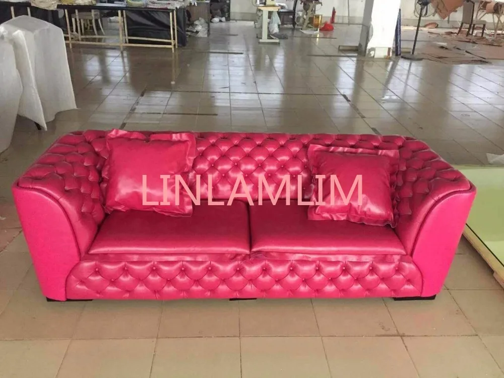 

Living Room Sofa set chesterfield sofa real genuine cow leather sectional sofas neoclassical muebles de sala moveis para casa