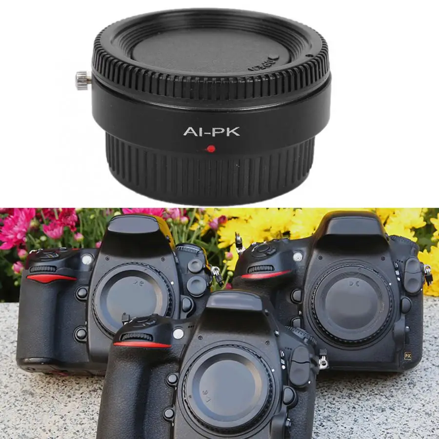AI-PK кольцо-адаптер для крепления объектива для Nikon AI для Pentax PK крепление Камера с исправлением объектив преобразователь