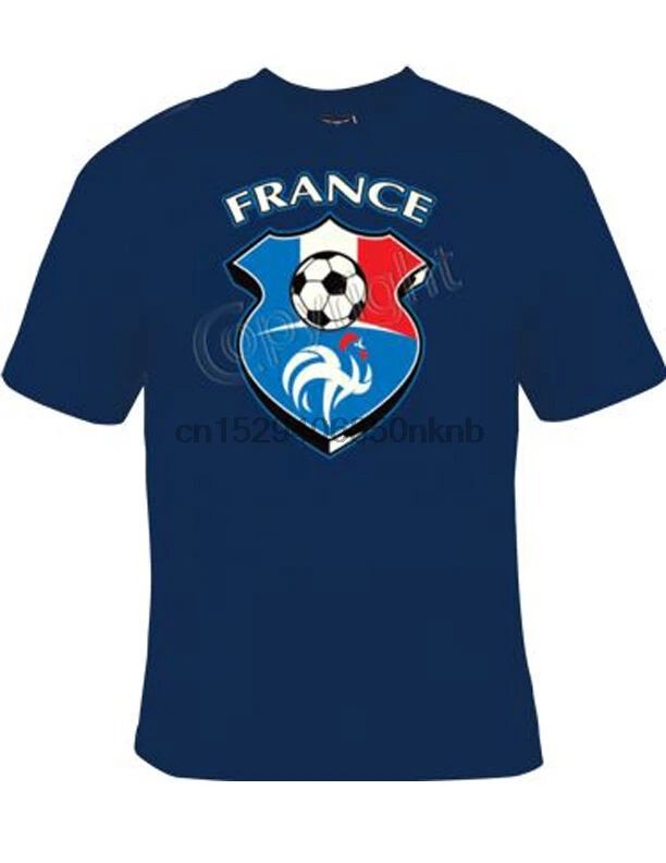 Французская футболка для футбола френч-футбол цвет темно-синий |