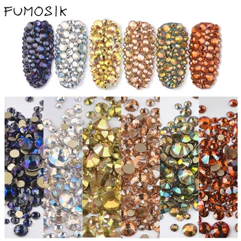 

1440pcs Mix Nail Rhinestones stones Design Strass Nail art Decoration bijoux ongles 3d nail charms manicure supplies