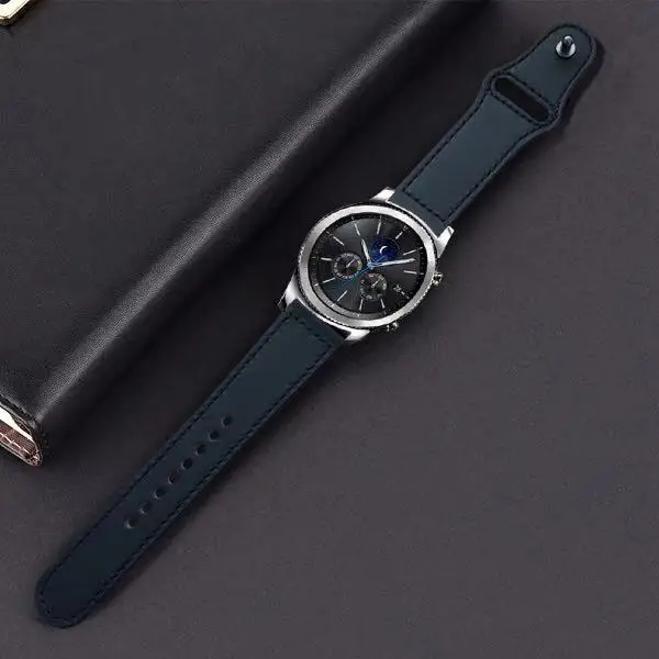 20 мм 22 мм huawei gt 1 2 gear sport S2 S3 классический Frontier Band huami amazfit Bip активный ремешок для samsung galaxy watch 42 мм 46 мм - Цвет ремешка: black