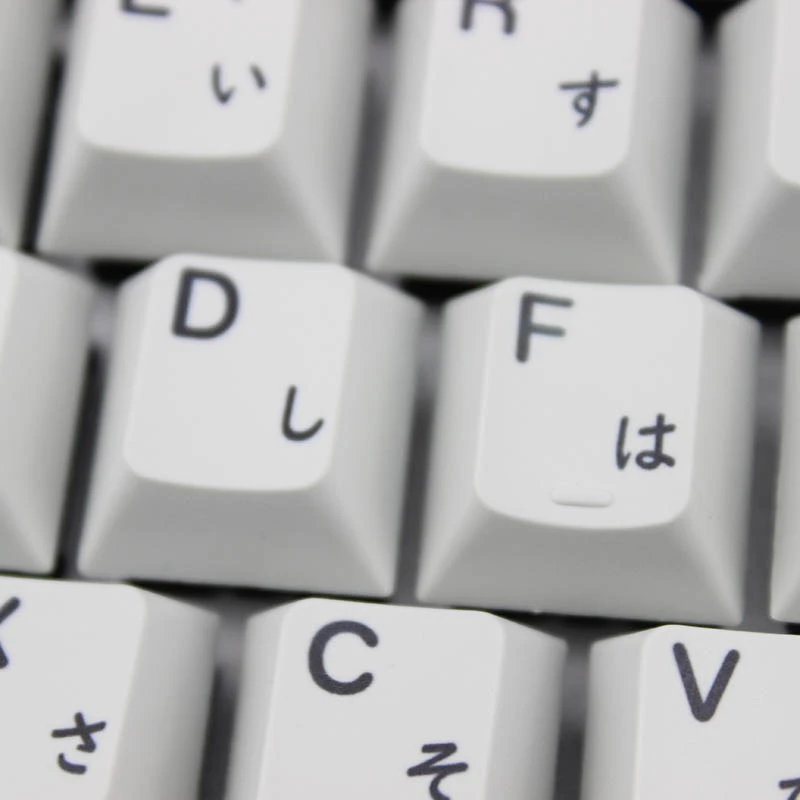 Мини-клавиатура Dye Sub Keycaps гранитный цвет для механической клавиатуры Вишневый японский корень черный шрифт Pbt Keycap Teclado