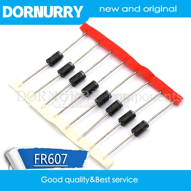

1PCS FR607 6A 1000V Fast Recovery Diodes DORNURRY