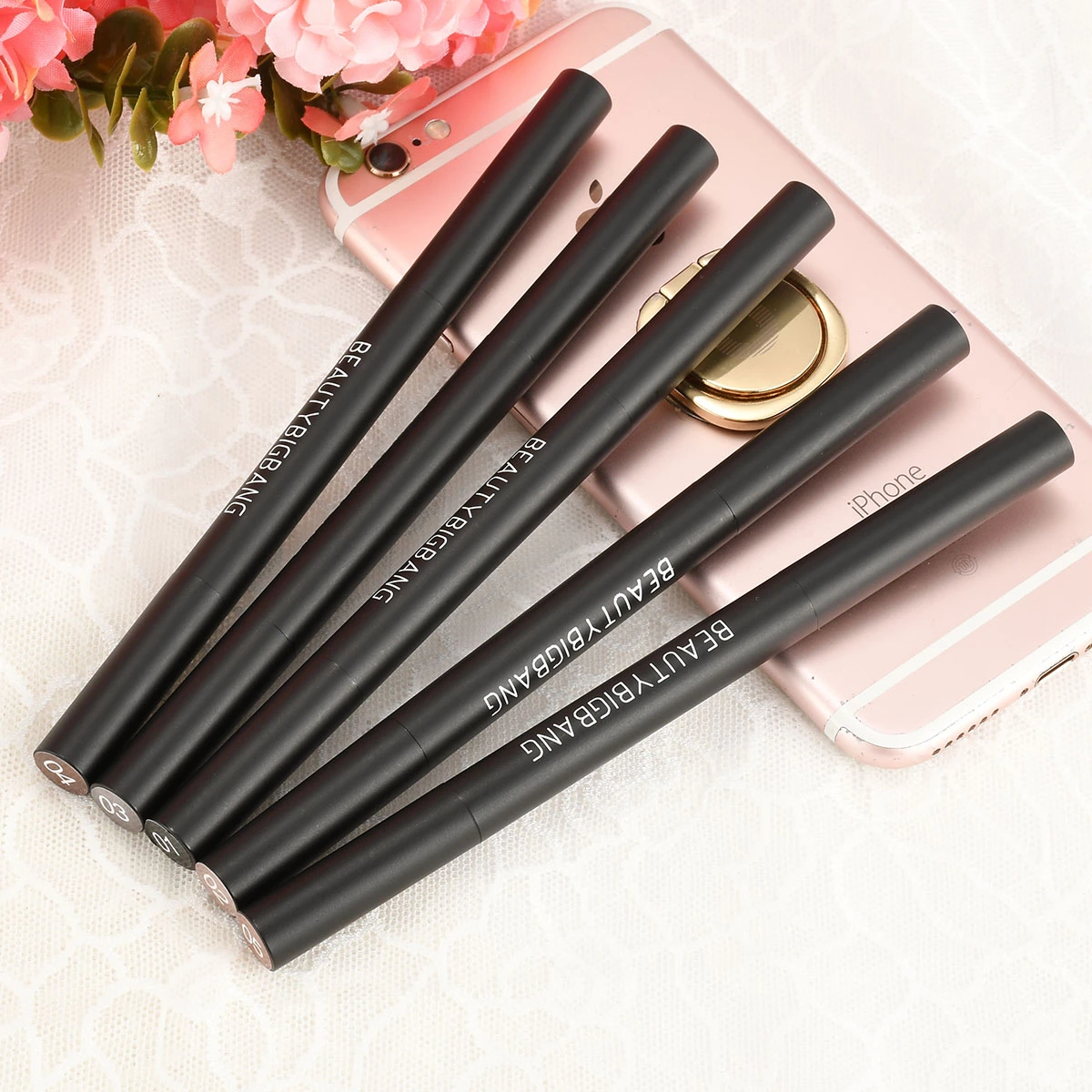 BeautyBigBang брови Sobrancelha тинт для макияжа натуральные стойкие краски для татуажа бровей водостойкий черный коричневый карандаш для бровей