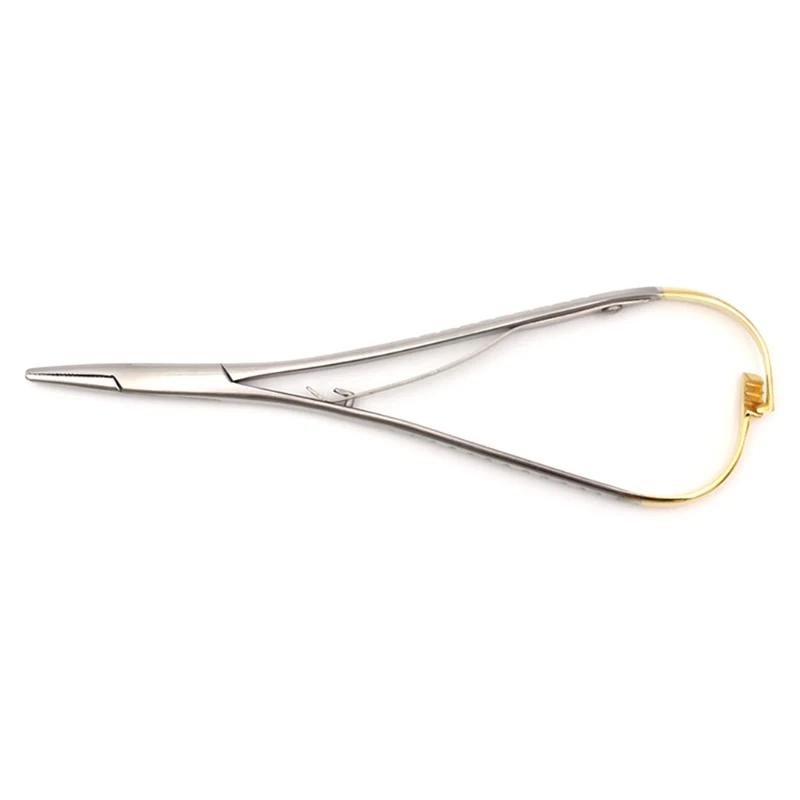 50LD Needle Holder Fine Quality Surgical Instruments Dental Orthodontic Mathieu Needle Holder Tip TC Premium Dental Tools