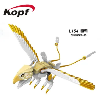 

Building Blocks Fantasy Novel Harry Thunderbird Hugarian Horntail Aragog Occamy Figures For Children Collection Toys