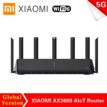 Xiaomi AX3600 AIoT Router WPA3 crittografia di sicurezza 2976 Mbs Gigabit Rate Wifi 6 Dual-Band Mesh WIFI amplificatore di segnale esterno