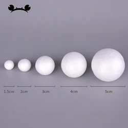 50pcs Foam Ball Rolling Ball Polystyrene Ball DIY Model Making Material Modeling Craft Toy Party Decoration Wedding Supplies