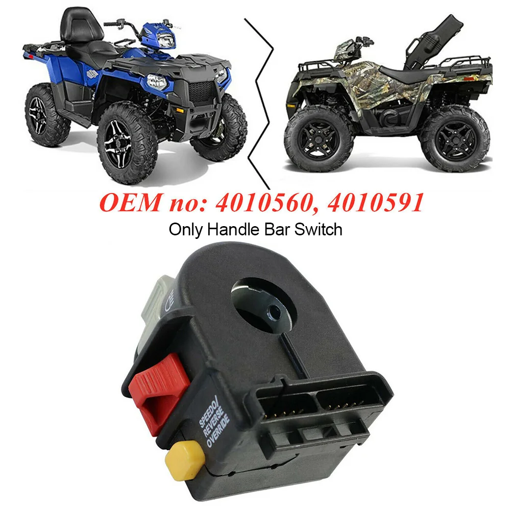 Practical Headlight Control Replacement 4010560 4010591 Professional Handle Switch ATV Part Stop Durable For Polaris 01-05