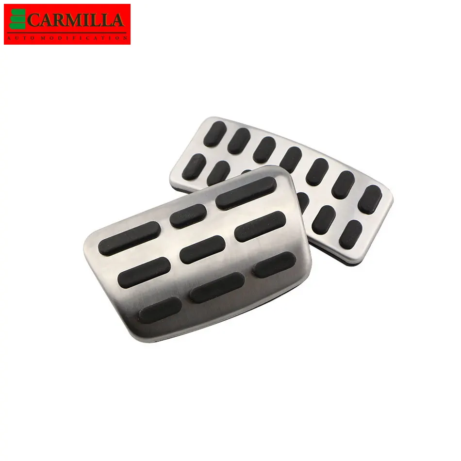 Stainless Steel Car Pedal Cover Pad for Hyundai Accent Solaris I20 2011- Creta Ix25 for Kia K2 Rio Soul MT AT Car Styling