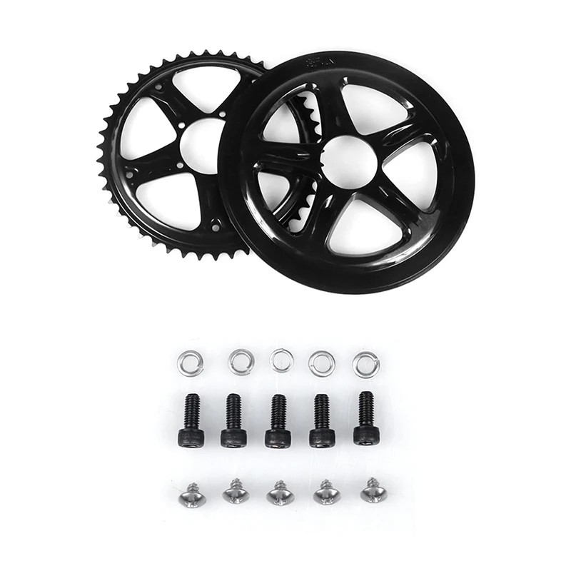 ABZB-Электрический велосипед Bbs01 Bbs02 для Bafang, сменные колеса цепи велосипеда, защита цепи для Bbs01B Bbs02B 44T 46T 48T 52T зубы wi
