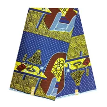 Высокое качество африканская настоящая восковая ткань для платья блок ткань с принтом Гана нигерийские восковые материалы для шитья Черная пятница распродажа