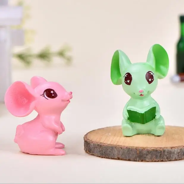 

Chinese New Year animals rat Miniatures Micro Landscape lucky mouse Miniatures for DIY decoration