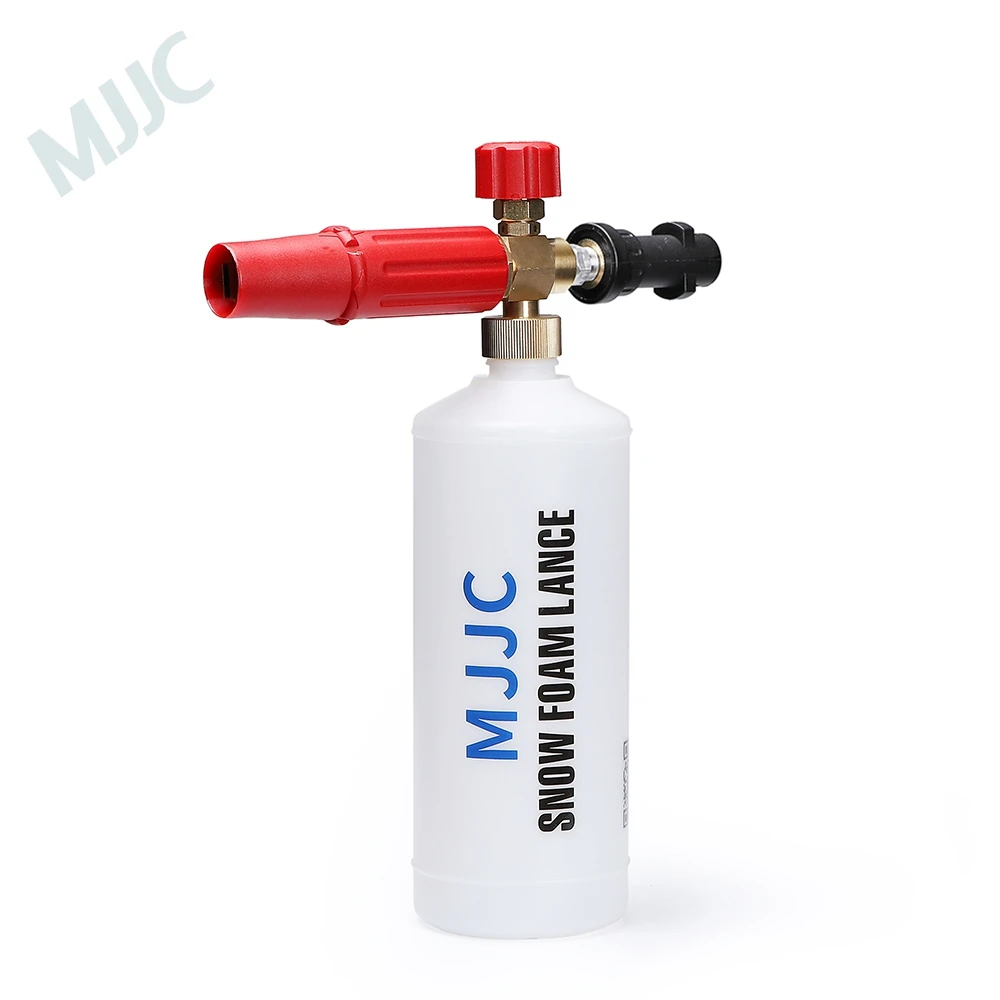 Tanie MJJC z wysokiej jakości pistolet do piany do Karcher K2 K7, śnieżna lanca pianowa do wszystkich Karcher serii K myjka ciśnieniowa Karcher